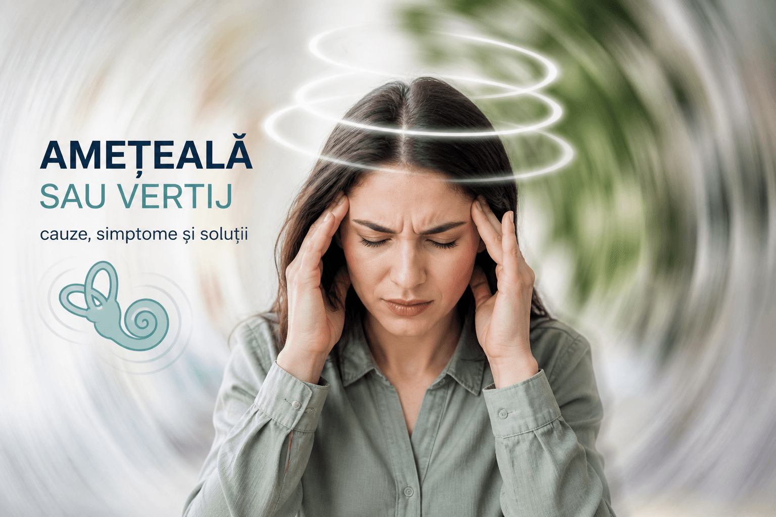 AMEȚEALĂ SAU VERTIJ? Când trebuie să mergi la medicul ORL?